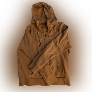 Time and Tru XL Brown Zip Up Hoodie/Sweater